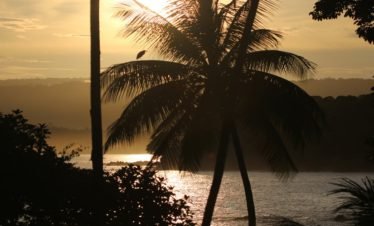 Sunrise in Drake Bay, Costa Rica