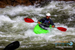 kayaking